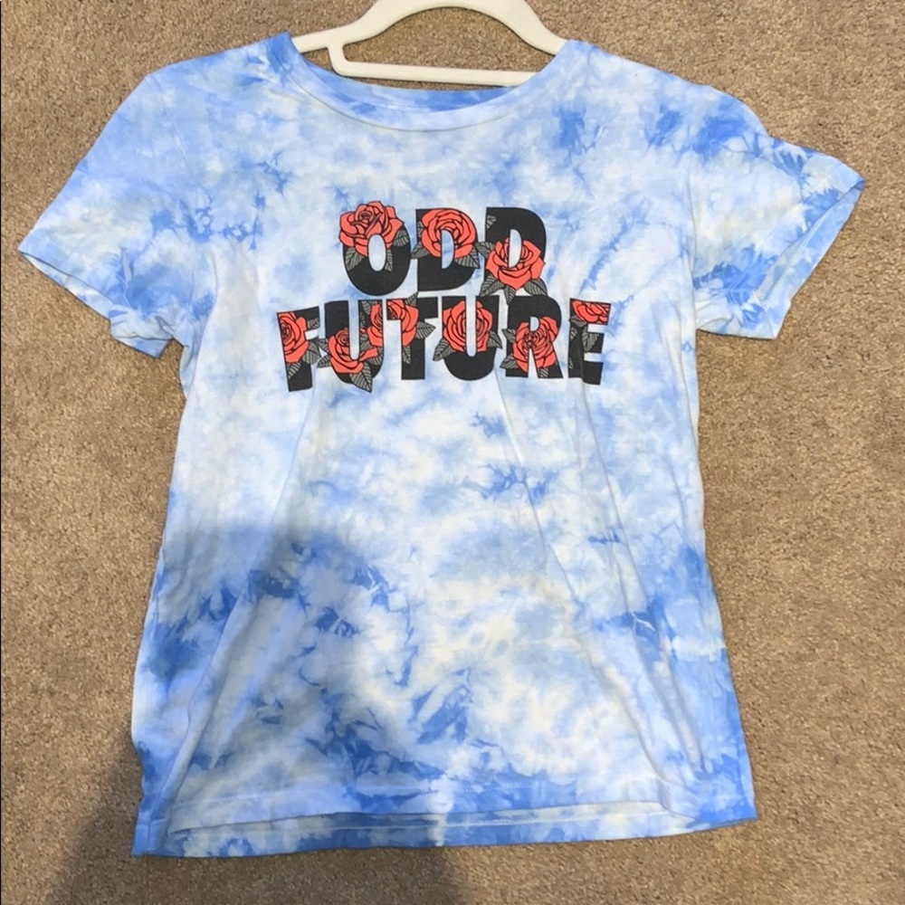 Blue Tie dye shirt